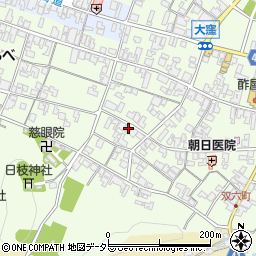 滋賀県蒲生郡日野町大窪984周辺の地図