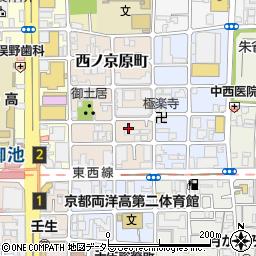 京都府京都市中京区西ノ京原町101-11周辺の地図