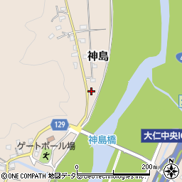 静岡県伊豆の国市神島1059周辺の地図