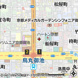 京都府京都市中京区塗師屋町周辺の地図