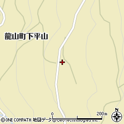 静岡県浜松市天竜区龍山町下平山334周辺の地図