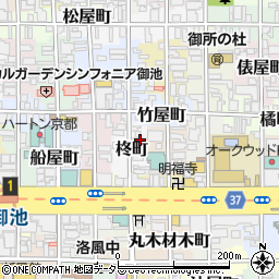 京都府京都市中京区柊町578周辺の地図