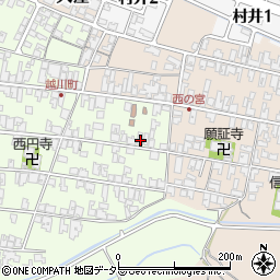 滋賀県蒲生郡日野町大窪656周辺の地図
