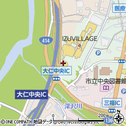 道の駅 伊豆のへそ周辺の地図