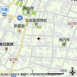 滋賀県蒲生郡日野町大窪706周辺の地図