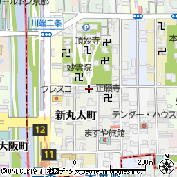 京都府京都市左京区大菊町104周辺の地図