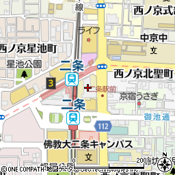 京都歯科医療技術専門学校周辺の地図