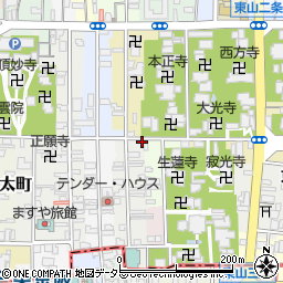 京都府京都市左京区和国町409周辺の地図