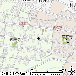 滋賀県蒲生郡日野町大窪661周辺の地図
