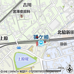 静岡県静岡市清水区吉川56周辺の地図