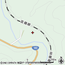 広島県庄原市西城町小鳥原384-1周辺の地図