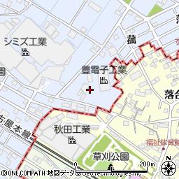 愛知県刈谷市一ツ木町茶煎坊周辺の地図