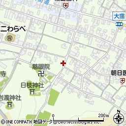 滋賀県蒲生郡日野町大窪1251周辺の地図