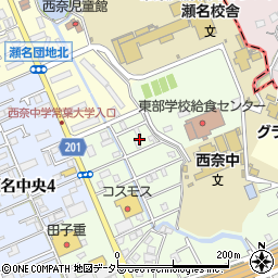静岡県静岡市葵区東瀬名町10周辺の地図