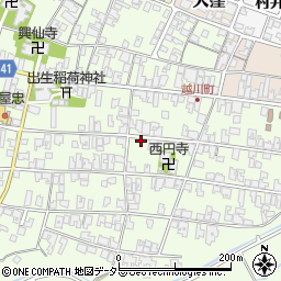 滋賀県蒲生郡日野町大窪690周辺の地図