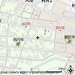 滋賀県蒲生郡日野町大窪664周辺の地図