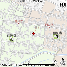 滋賀県蒲生郡日野町大窪660周辺の地図