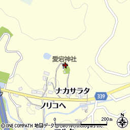 愛知県岡崎市駒立町ナカサラタ57周辺の地図
