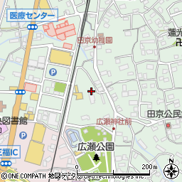静岡県伊豆の国市田京109-3周辺の地図