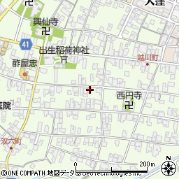 滋賀県蒲生郡日野町大窪701周辺の地図