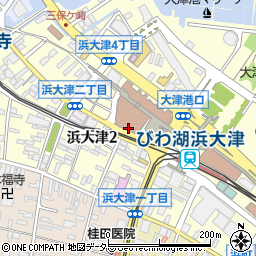 やきとり 仁吉 浜大津店周辺の地図