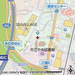静岡県伊豆の国市田京172-8周辺の地図