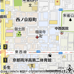 京都府京都市中京区西ノ京原町101-19周辺の地図