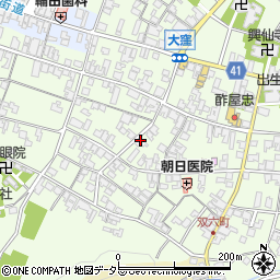滋賀県蒲生郡日野町大窪764周辺の地図