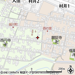 滋賀県蒲生郡日野町大窪651周辺の地図