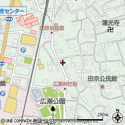 静岡県伊豆の国市田京342周辺の地図