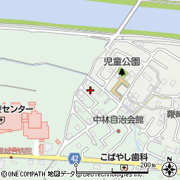 滋賀県草津市矢橋町1530-13周辺の地図