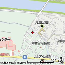 滋賀県草津市矢橋町1530-8周辺の地図