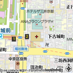 京都市立京都堀川音楽高等学校周辺の地図