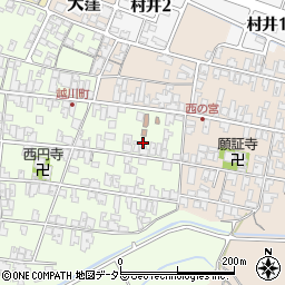 滋賀県蒲生郡日野町大窪657周辺の地図