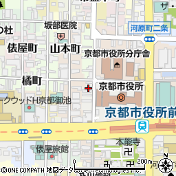 京都にしもと整体院周辺の地図