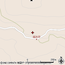 静岡県浜松市天竜区春野町越木平142-2周辺の地図