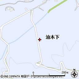岡山県津山市油木下265周辺の地図