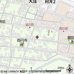 滋賀県蒲生郡日野町大窪668周辺の地図