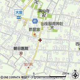 滋賀県蒲生郡日野町大窪720周辺の地図