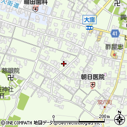 滋賀県蒲生郡日野町大窪765周辺の地図