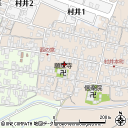 滋賀県蒲生郡日野町村井1385周辺の地図