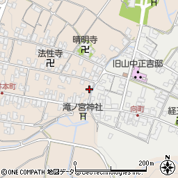 滋賀県蒲生郡日野町村井1332周辺の地図