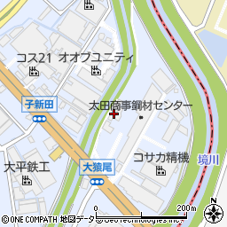 愛知県大府市横根町大猿尾周辺の地図