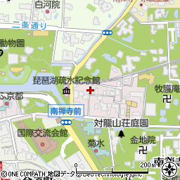 京都府京都市左京区南禅寺草川町74周辺の地図