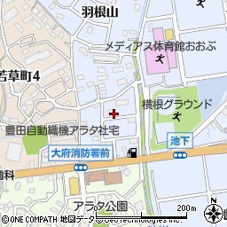 市営富士見住宅周辺の地図