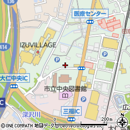 静岡県伊豆の国市田京167-18周辺の地図