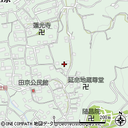 静岡県伊豆の国市田京509周辺の地図