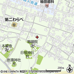 滋賀県蒲生郡日野町大窪1261周辺の地図