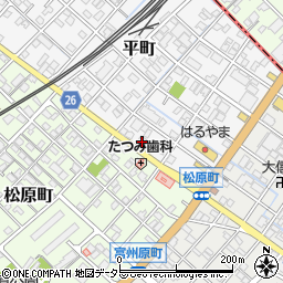 大垣共立銀行周辺の地図
