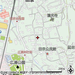 静岡県伊豆の国市田京354-7周辺の地図
